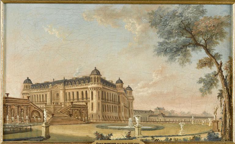 VUE DU CHATEAU DE CHANTILLY_0