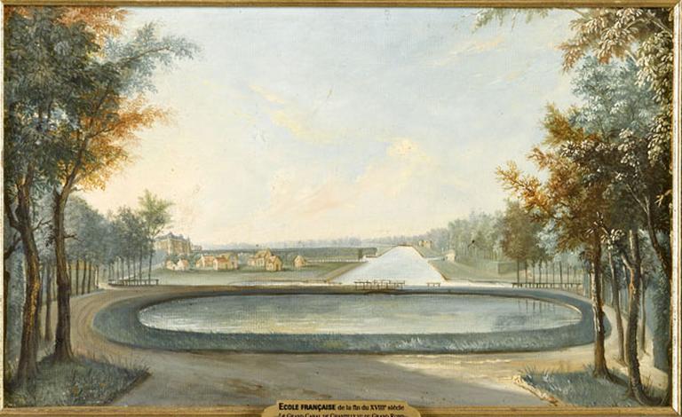 VUE DU PARC DU CHATEAU DE CHANTILLY_0