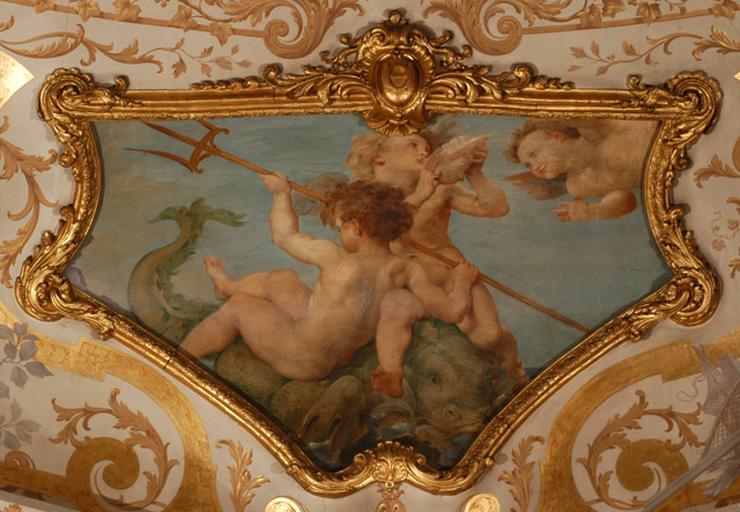 AMOURS PORTANT LES ATTRIBUTS DE NEPTUNE_0