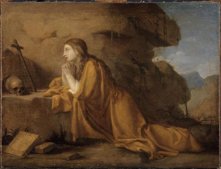Sainte Marie-Madeleine en prière, Eustache Le Sueur, 3e quart 17e siècle