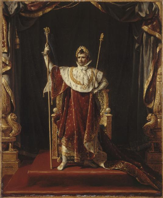 PORTRAIT DE NAPOLEON EN COSTUME IMPERIAL_0