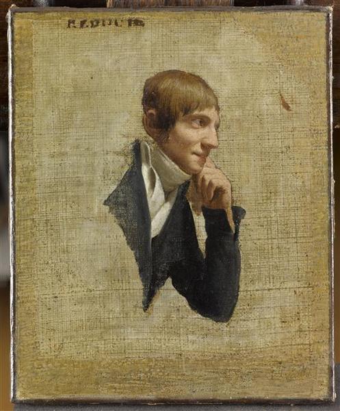 Portrait de Pierre-Joseph Redouté, (1759-1840), peintre de fleurs_0