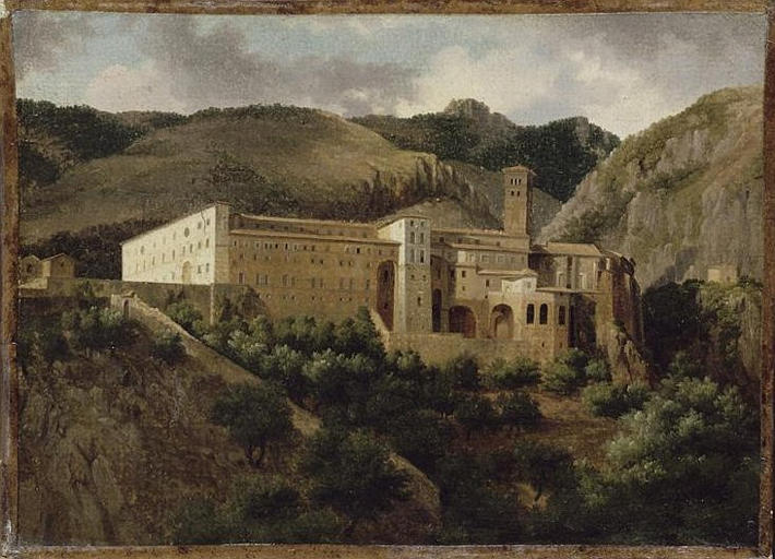 MONASTERE DE SAINTE-SCHOLASTIQUE A SUBIACO_0