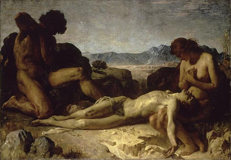 ADAM ET EVE TROUVANT LE CORPS D'ABEL_0