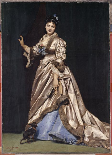PORTRAIT DE MADAME ERNEST FEYDEAU DIT LA DAME AU CHIEN_0