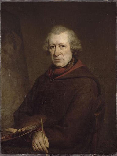 PORTRAIT DE FRANÇOIS SOUCHON ANCIEN DIRECTEUR DE L'ECOLE DE PEINTURE DE LILLE, (1787-1857)_0