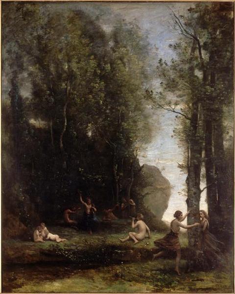 Idylle, dit aussi Fête antique, ou Cache-cache_0