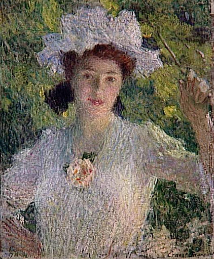 SOUS LES BRANCHES, Ernest Laurent, 1907
