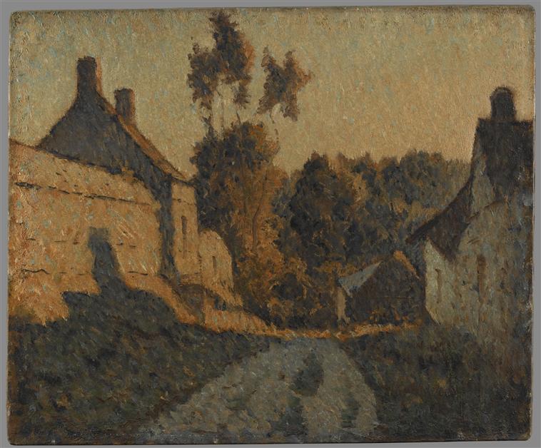 PAYSAGE, Louis Braquaval, 4e quart 19e siècle