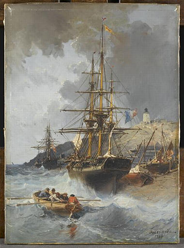MARINE, Jules Achille Noel, 1864