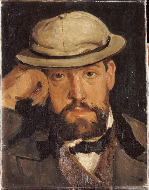 PORTRAIT DE JULES DENNEULIN, PEINTRE (1835-1904)_0