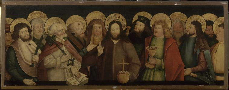 LE CHRIST ENTOURE DES APOTRES_0
