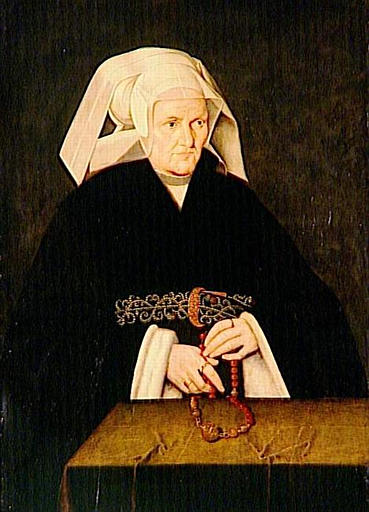 PORTRAIT DE FEMME, Bartholomaus Bruyn, 1550 vers