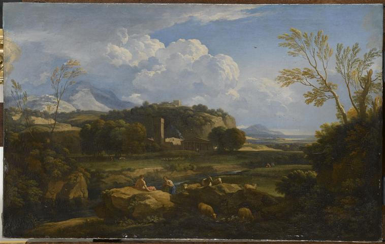 VUE DE LA CAMPAGNE DE ROME_0