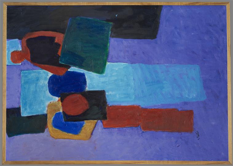 Composition de formes, Isaac Païles, 1970 vers