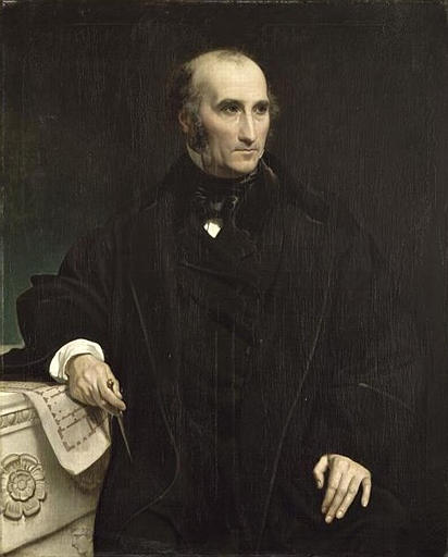 PORTRAIT DE L'ARCHITECTE CHARLES BENVIGNAT (1806-1877)_0