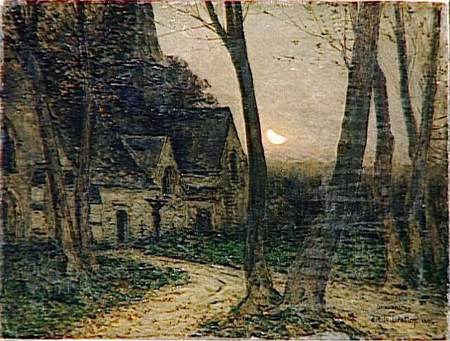 PAYSAGE DE NUIT, Emile Breton, 1894