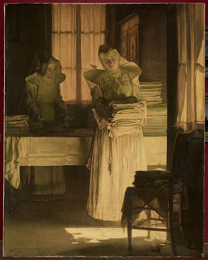 COIN DE LINGERIE CHEZ LES DAMES HOSPITALIERES DE BEAUNE_0