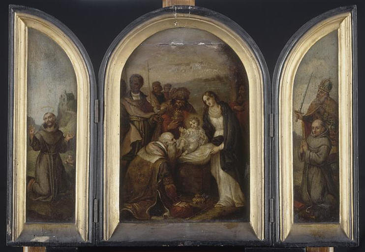 TRIPTYQUE DE L'ADORATION DES MAGES_0