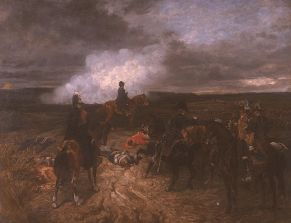 Bataille du 17 juin 1815 (Waterloo) ; 17 juin 1815, sept heurs du soir (autre titre)_0