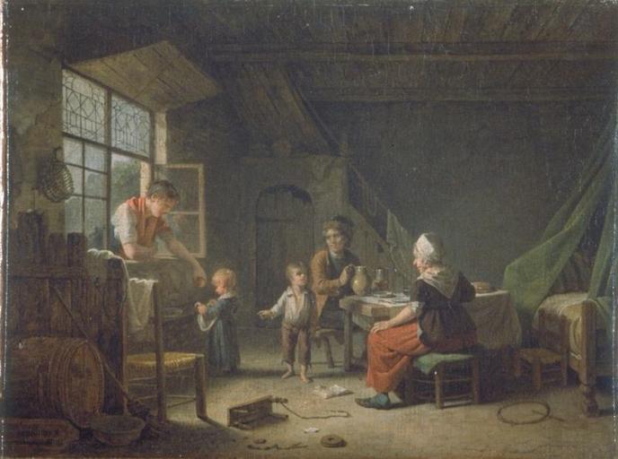SCENE D'INTERIEUR, L'HEURE DE LA SIESTE_0