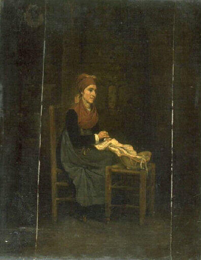 Portrait de la mère de l'artiste_0