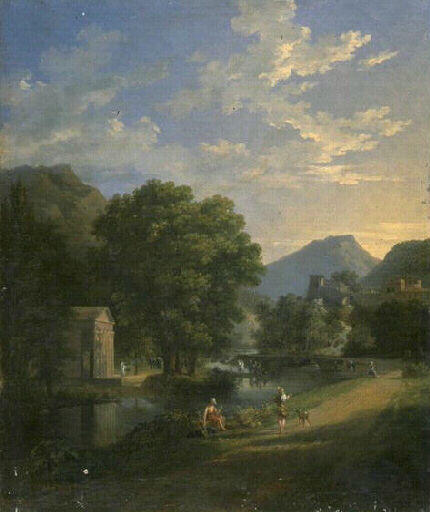 Paysage historique avec Homère_0