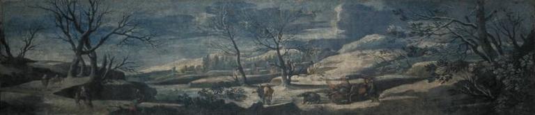 L'HIVER, Gaspard Dughet, 1654 vers,1655 ou