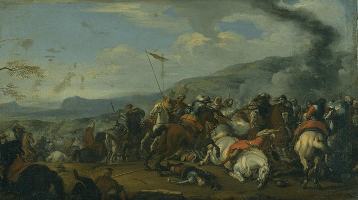 ENGAGEMENT DE CAVALERIE (TURCS ET CHRETIENS)_0
