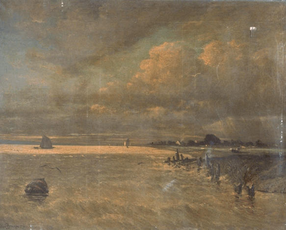 L'embouchure de la Gironde à Pauillac ; Estuaire de la Gironde à Pauillac (ancien titre)_0