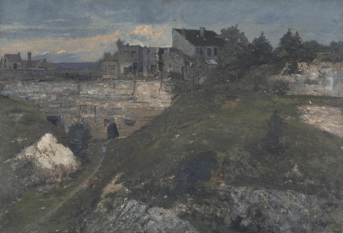 Carrière de Nanterre ; Paysage (ancien titre)_0