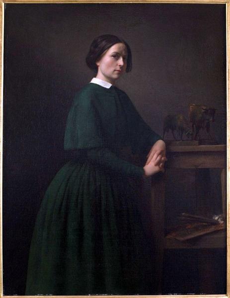 Profil droit de Rosa Bonheur_0