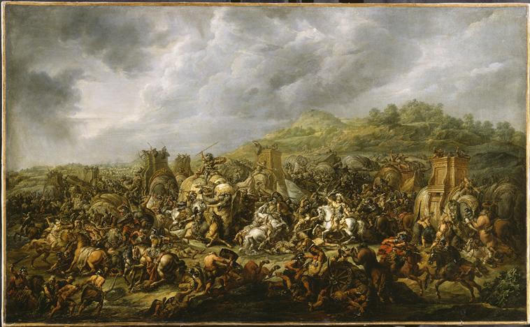 La défaite de Porus par Alexandre_0