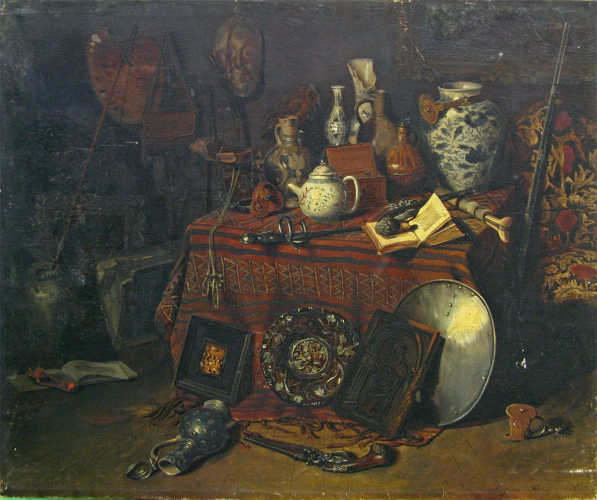 Intérieur, Eugène Flandin, 1835