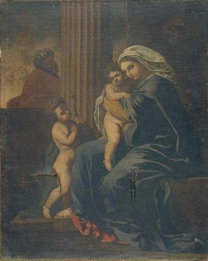 SAINTE FAMILLE AVEC SAINT JEAN BAPTISTE_0