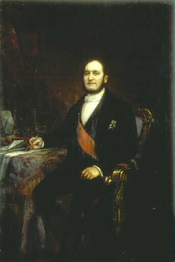 Portrait en pied du baron Haussmann_0