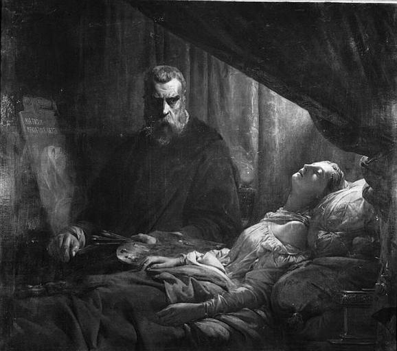 LE TINTORET PEIGNANT SA FILLE MORTE_0