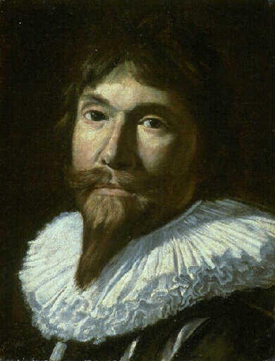 PORTRAIT D'HOMME ; PORTRAIT PRESUME DE LUDOVICUS FINSONIUS (autre titre), Abraham de Vries, 1ère moitié 17e siècle