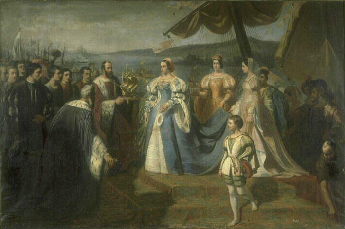 Entrée de la princesse Eléonore à Bordeaux_0