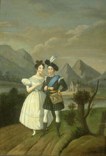 Le Duc de Bordeaux et la Princesse de Savoie_0