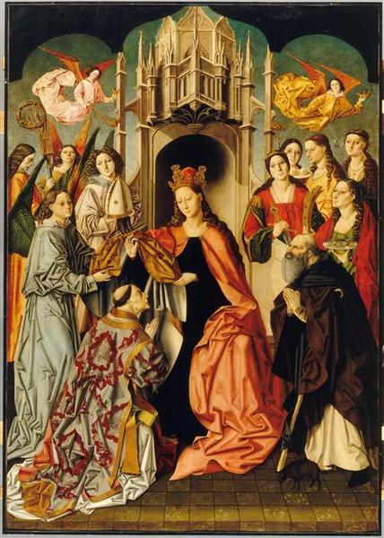 L'imposition de la chasuble à saint Ildefonse_0