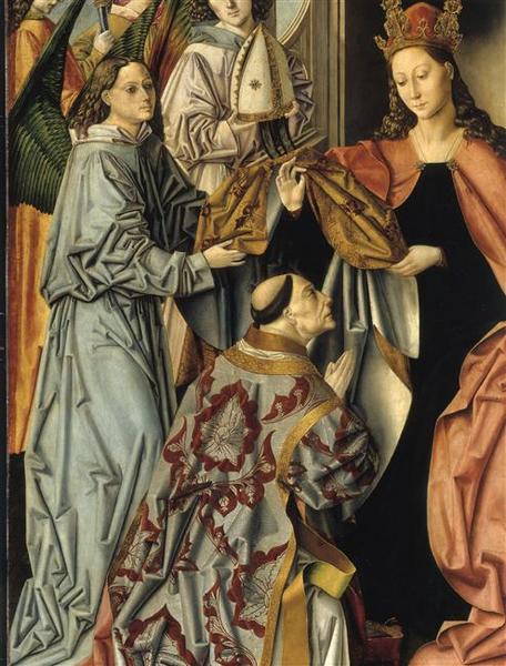 L'imposition de la chasuble à saint Ildefonse_3