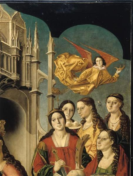 L'imposition de la chasuble à saint Ildefonse_5