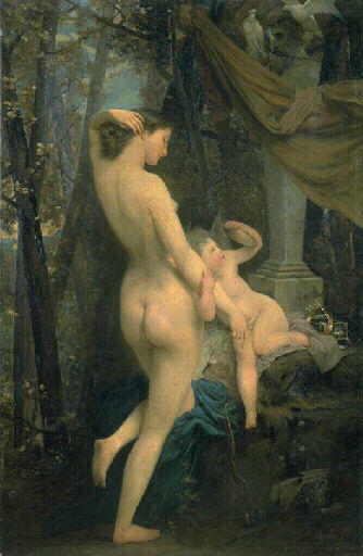 La toilette de Vénus, Charles Cousin, 1858