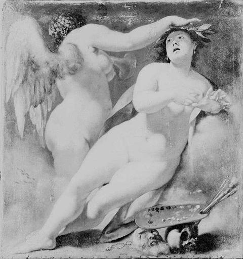 LA PEINTURE COURONNEE PAR LA RENOMMEE_0