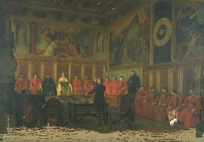 Galilée expliquant ses découvertes devant la Seigneurie de Venise_0