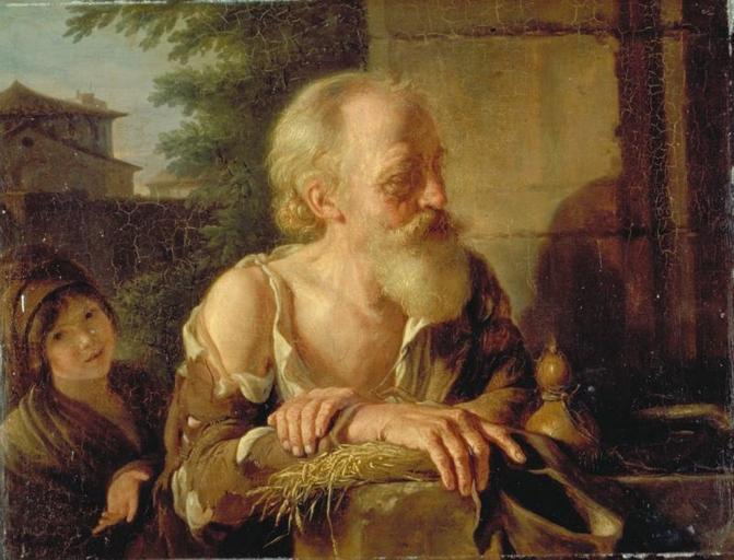 MENDIANT ET SA FILLE_0