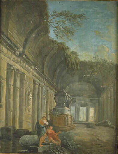 Colonnade en ruines_0