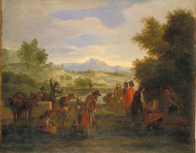PAYSAGE AVEC FIGURES_0