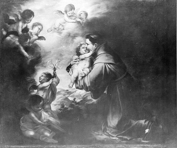 Saint Antoine de Padoue adorant l'enfant_0